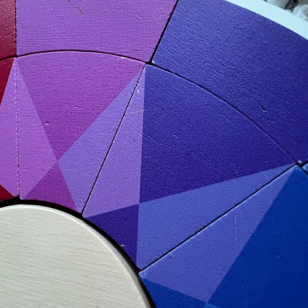 Lovevery Colorful Wooden Puzzle for Kids - Picture 3 of 6